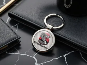 Car Keyring Metallic Durable Max